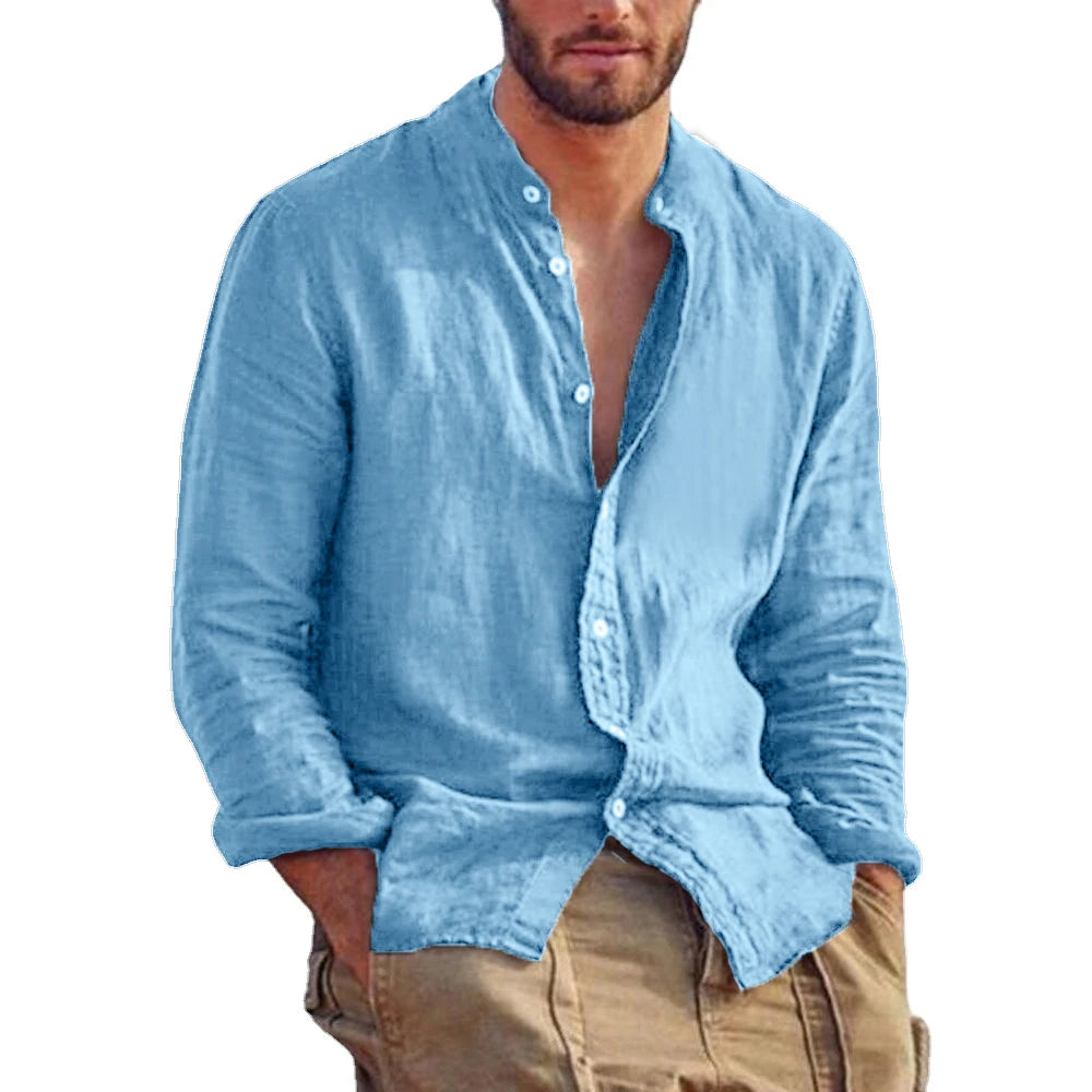 Men’s Solid Color Shirt