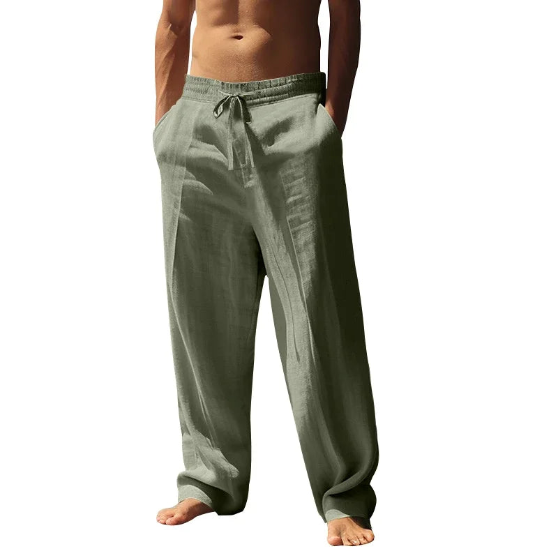 Men’s Linen Beach Pants
