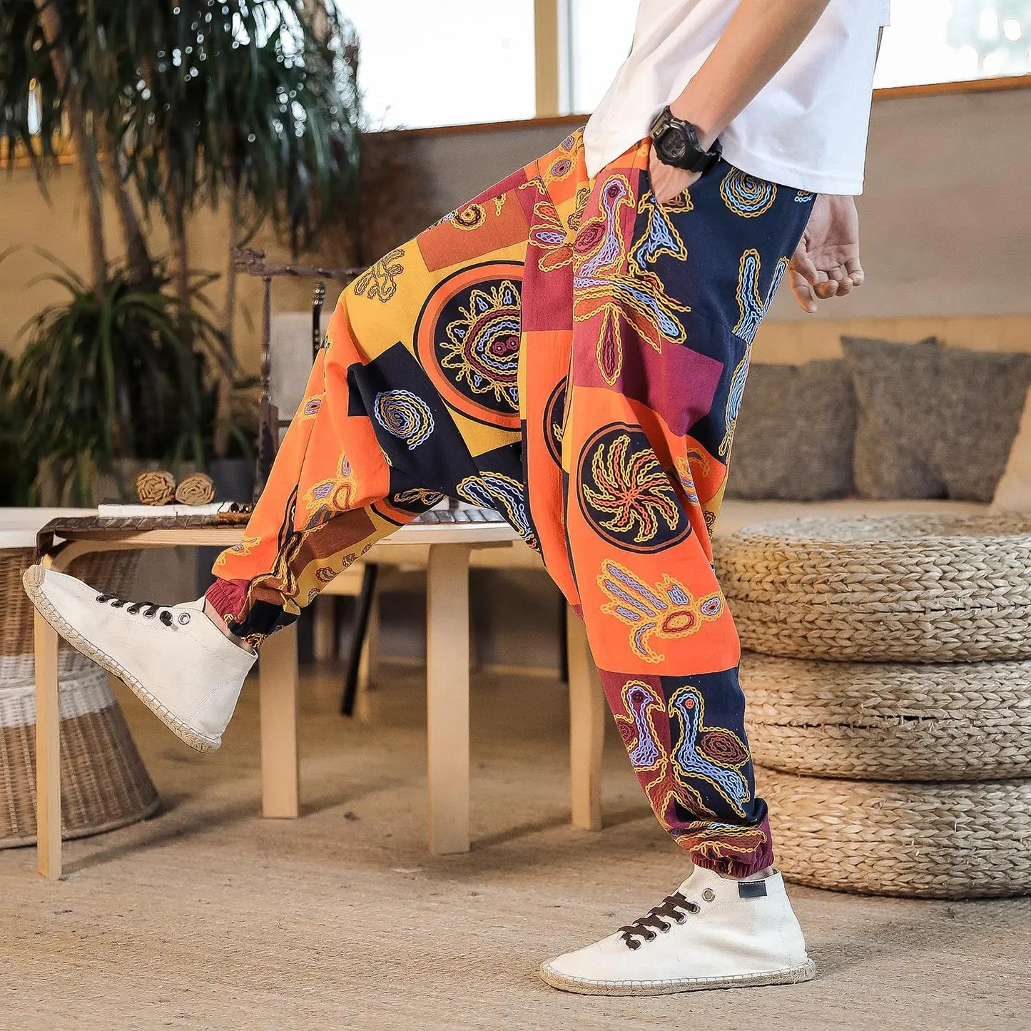 Men’s Retro Harem Pants
