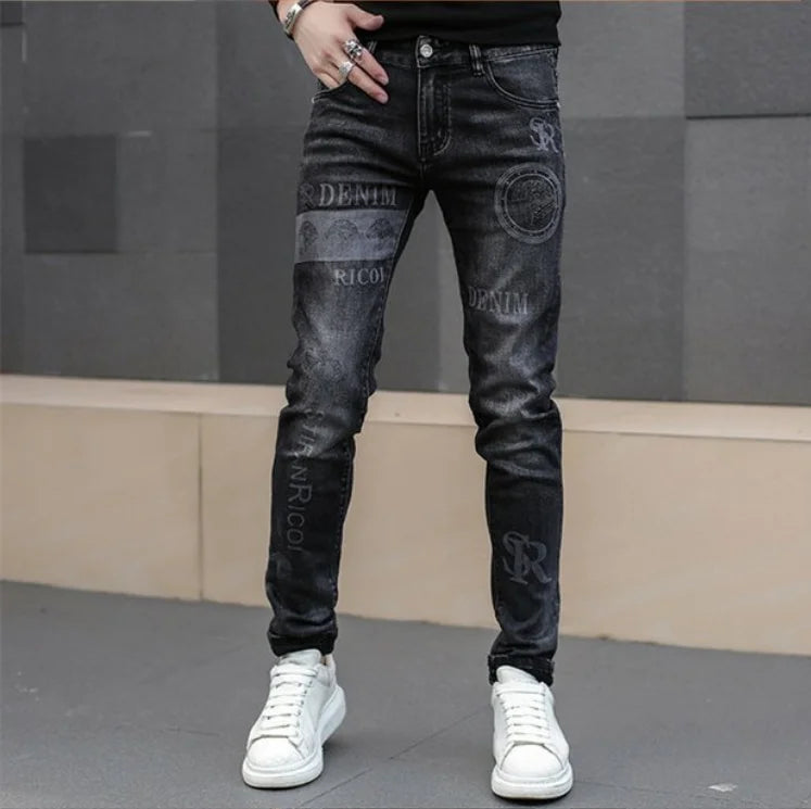 Men’s Slim Black Jeans