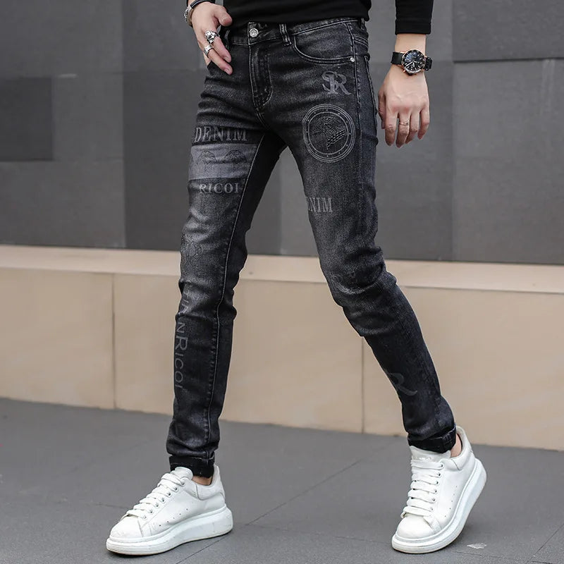 Men’s Slim Black Jeans