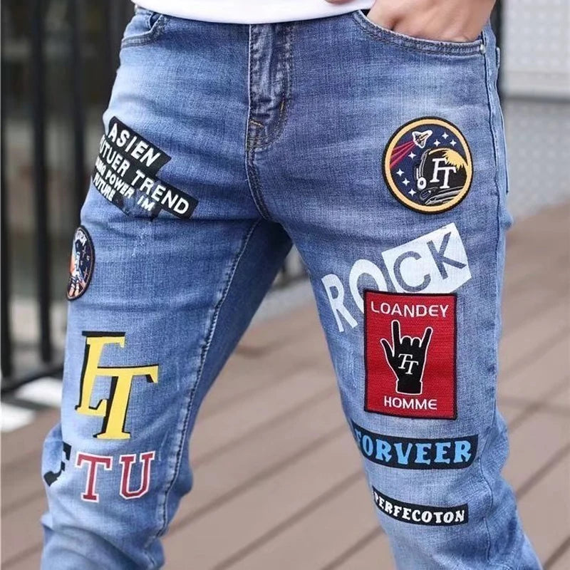 Men’s Slim Black Jeans