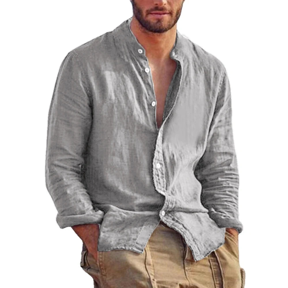 Men’s Solid Color Shirt