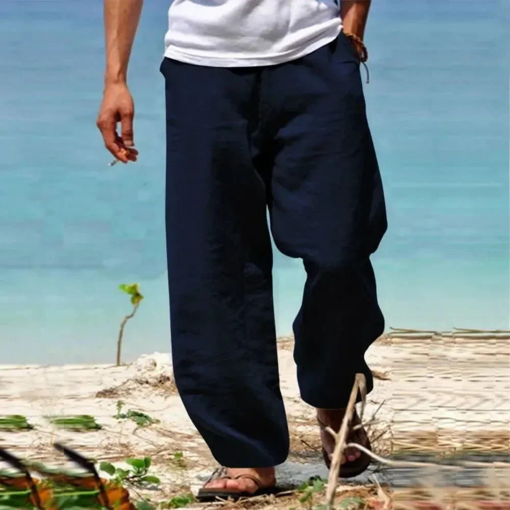 Men’s Linen Beach Pants