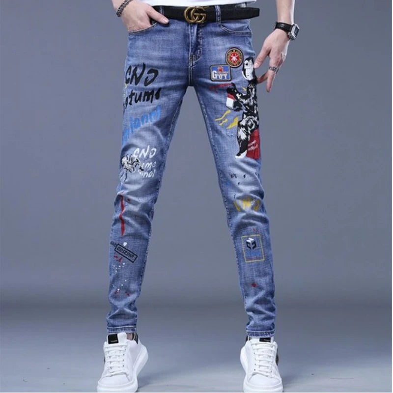 Men’s Slim Black Jeans