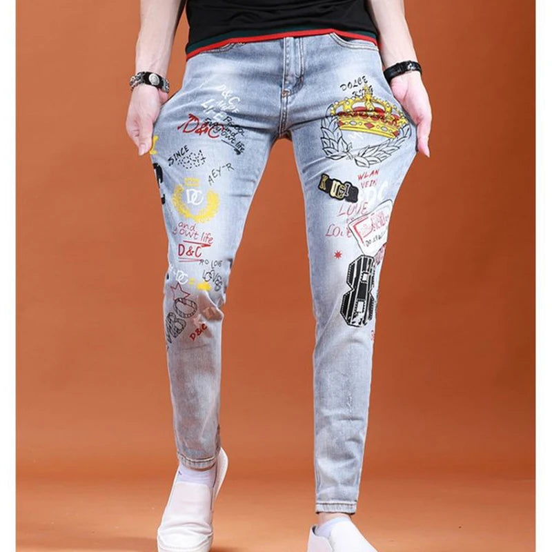 Men’s Slim Black Jeans