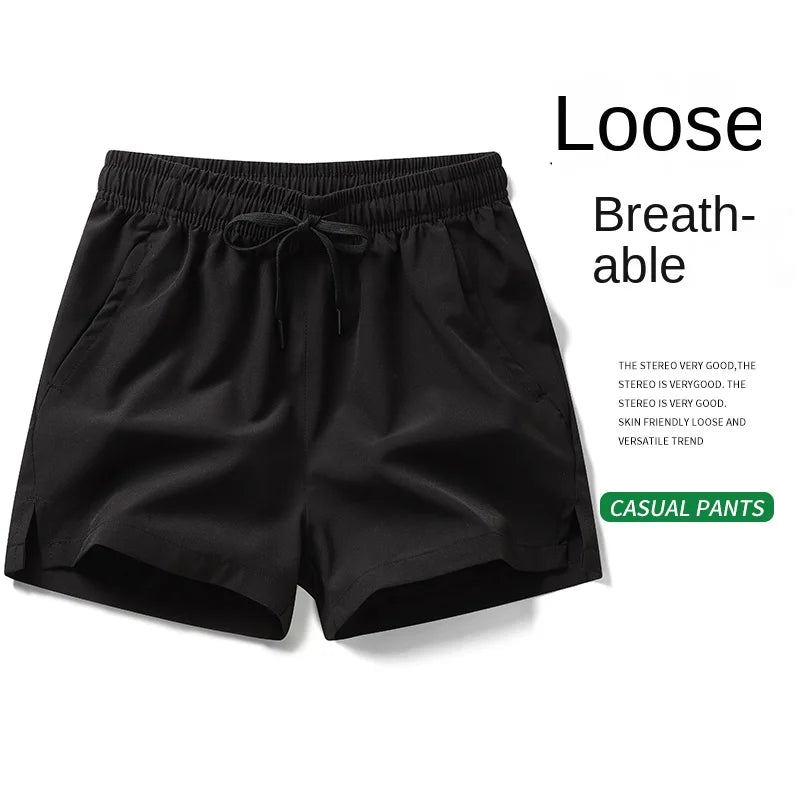 Unisex 3-in-1 Sports Shorts with Zippered Pockets