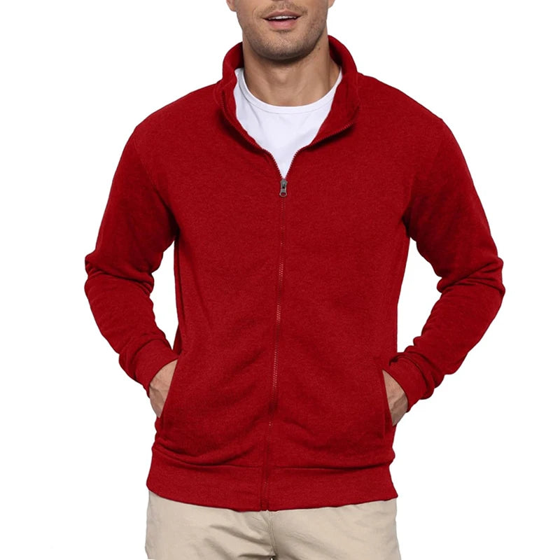 Men's Zip Pullover Sweat Jacket