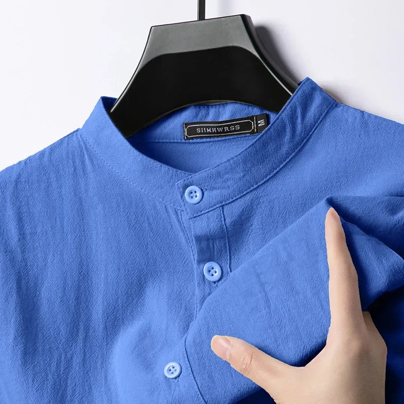 Men’s Linen Cotton Shirt