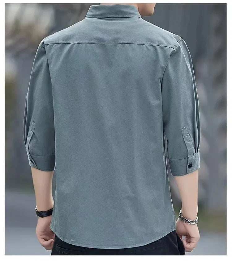 Men's Summer Short-Sleeve Shirt