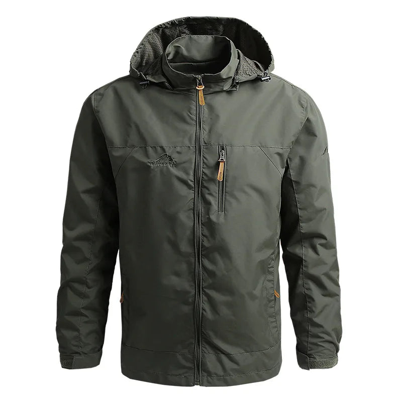 Men's Waterproof Tactical Windbreaker