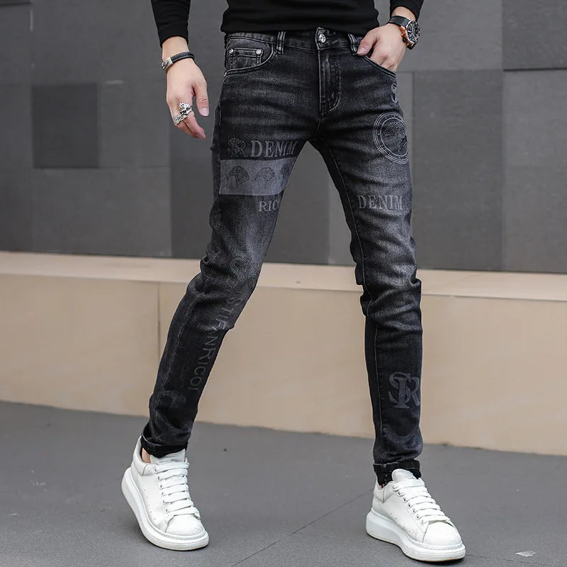 Men’s Slim Black Jeans
