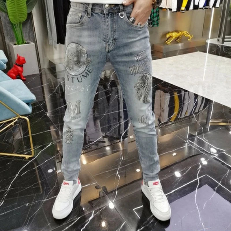 Men’s Slim Black Jeans