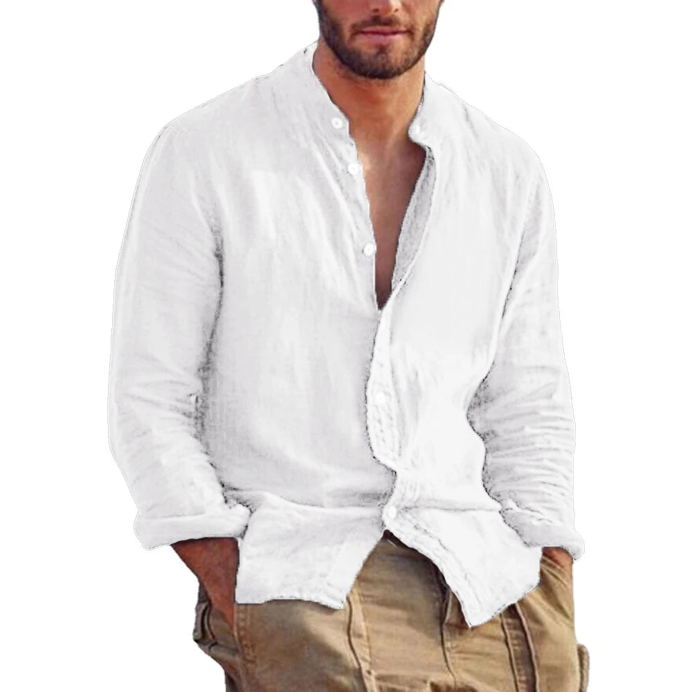 Men’s Solid Color Shirt
