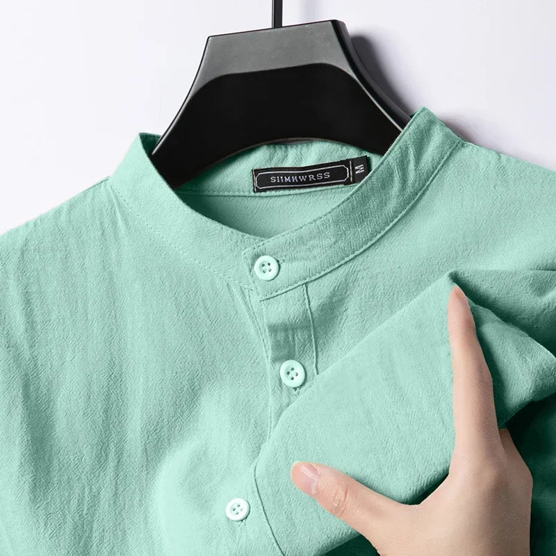 Men’s Linen Cotton Shirt