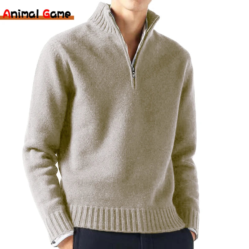 Men's Autumn Turtleneck Sweater