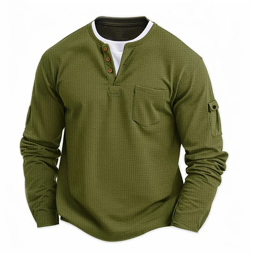 Men's Slim Fit Long-Sleeve Shirt