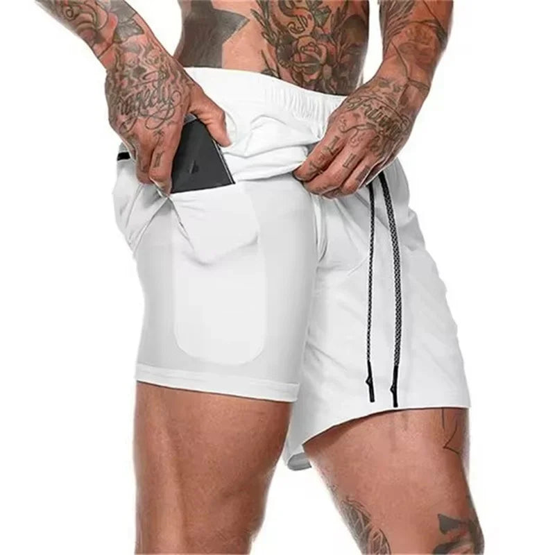 Men’s 2-in-1 Fitness Shorts