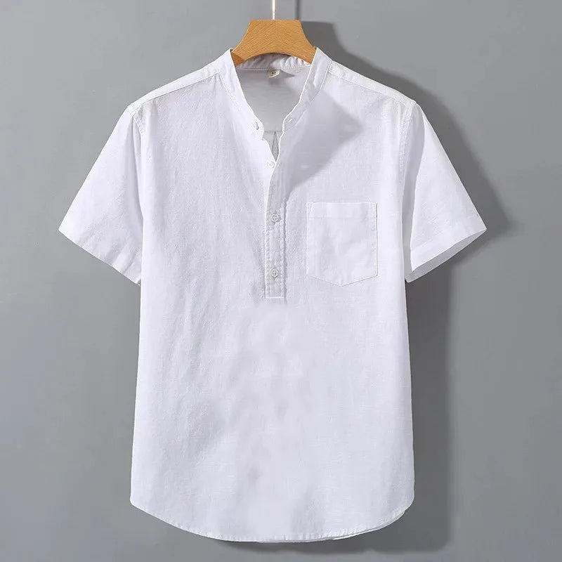 Men’s Stand Collar T-Shirt