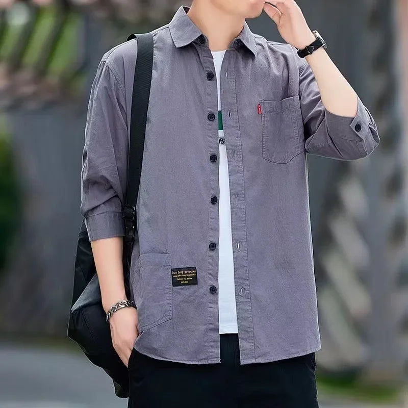 Men's Summer Short-Sleeve Shirt
