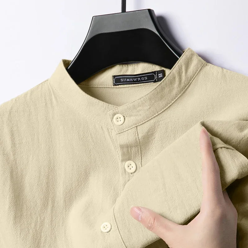 Men’s Linen Cotton Shirt