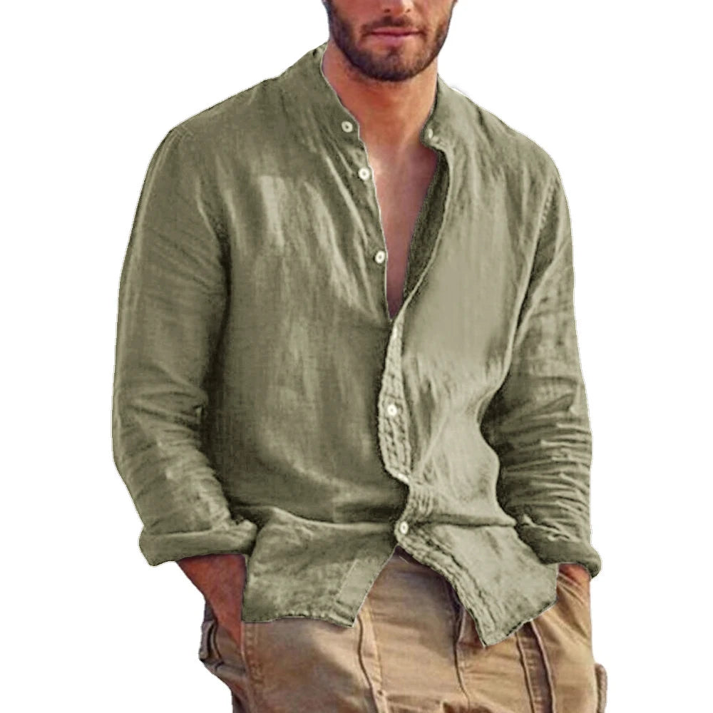 Men’s Solid Color Shirt