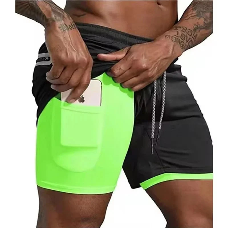 Men’s 2-in-1 Fitness Shorts