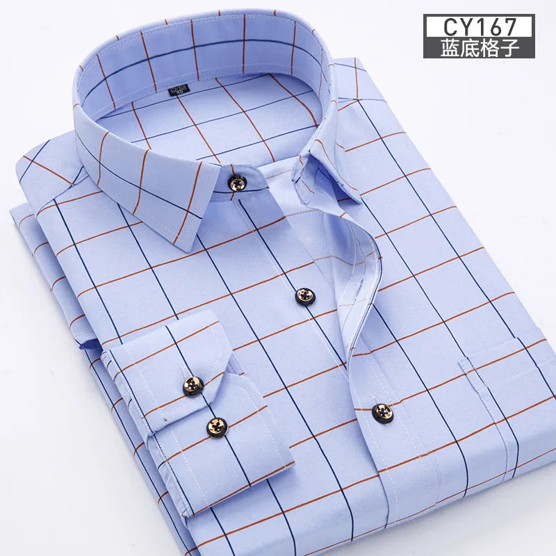Men's Slim Fit Printed Shirt