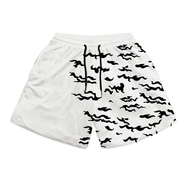 Anime 3D Printed Men’s Gym Shorts