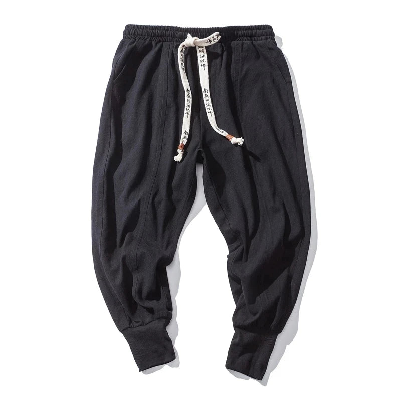 Men’s Cotton Linen Harem Pants