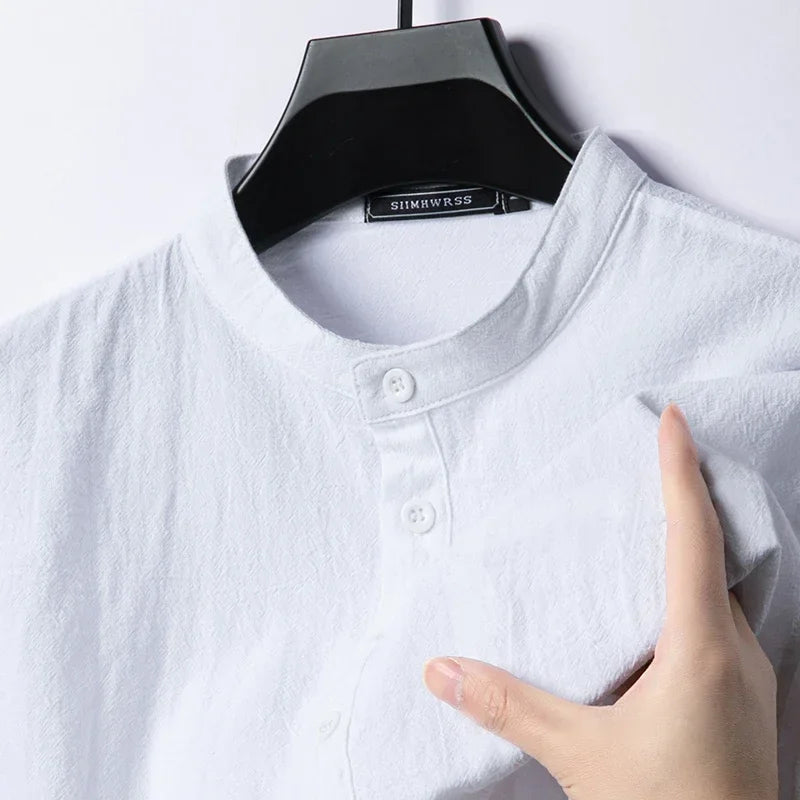 Men’s Linen Cotton Shirt