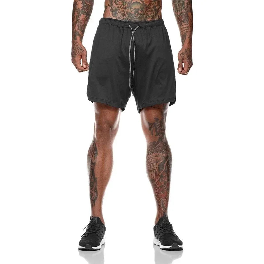 Men’s 2-in-1 Fitness Shorts