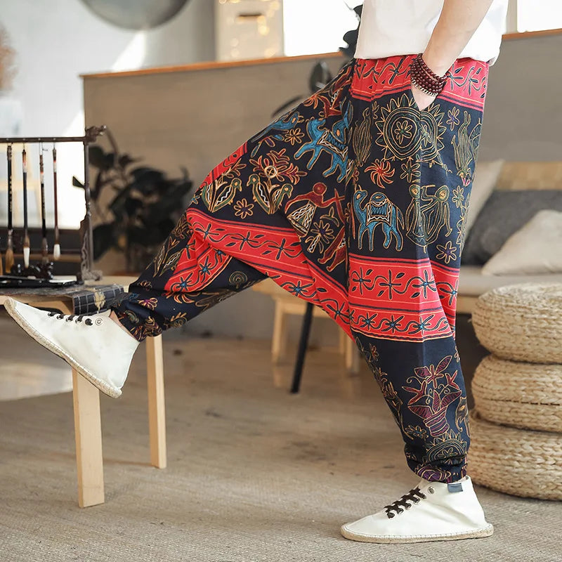 Men’s Retro Harem Pants