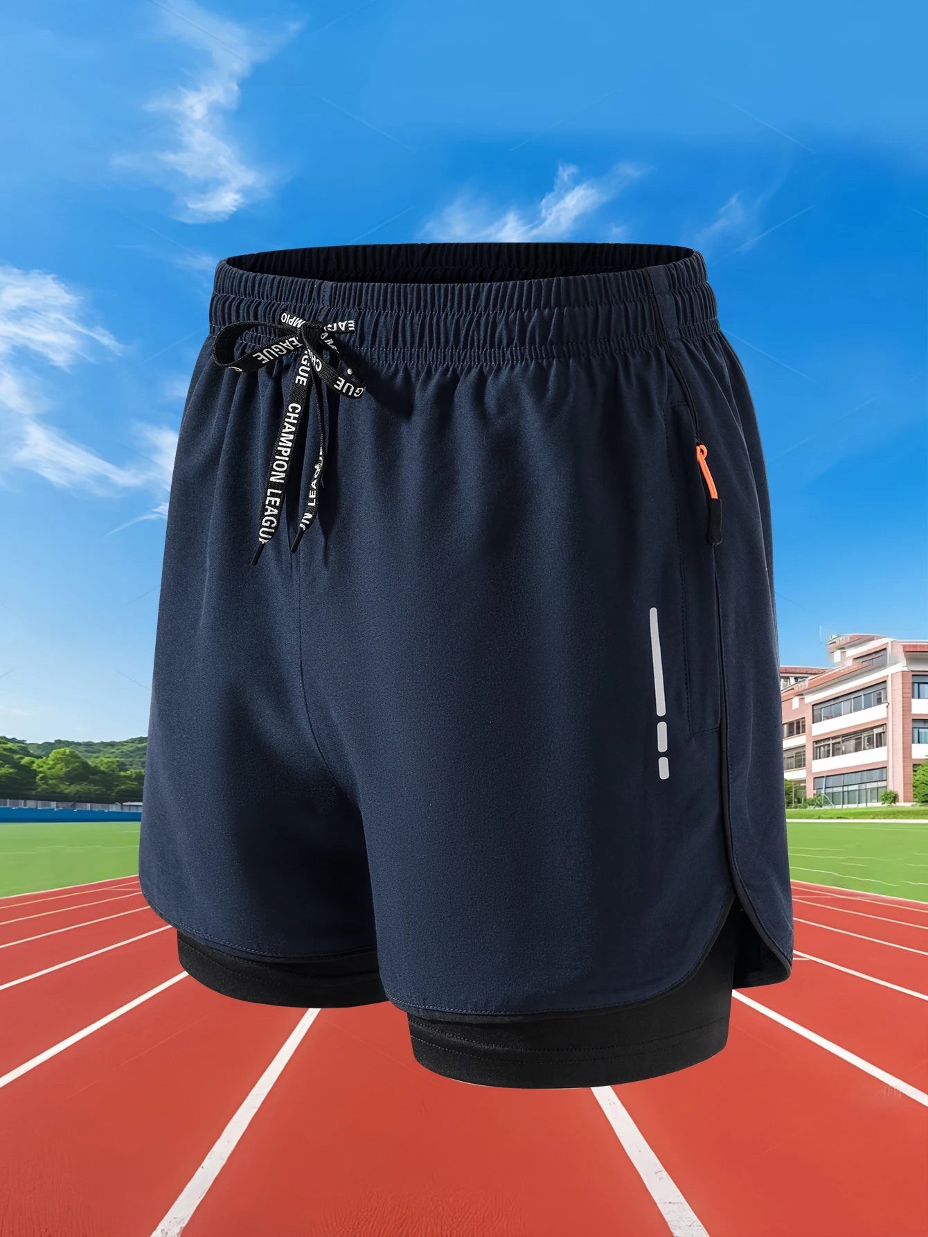 Men’s 2-in-1 Quick-Dry Running Shorts