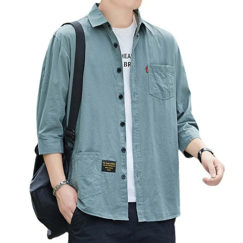 Men's Summer Short-Sleeve Shirt
