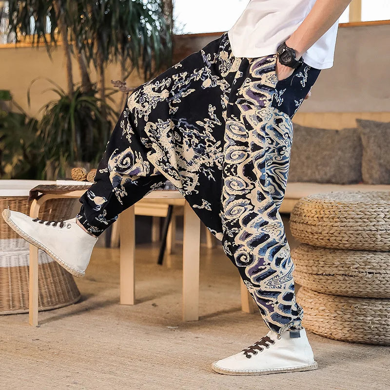 Men’s Retro Harem Pants
