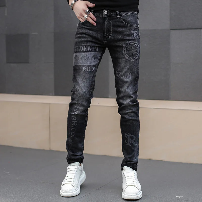 Men’s Slim Black Jeans