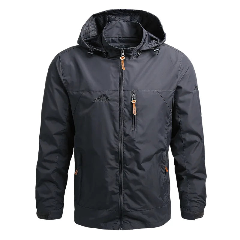 Men's Waterproof Tactical Windbreaker