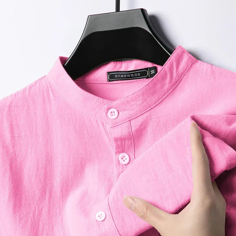 Men’s Linen Cotton Shirt