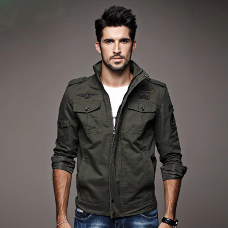 Men's Casual Military Jacket 2023