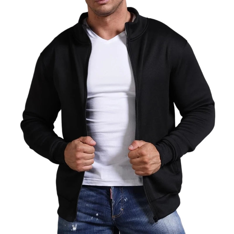 Men's Zip Pullover Sweat Jacket