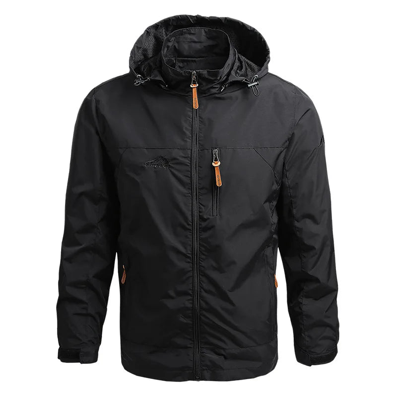 Men's Waterproof Tactical Windbreaker