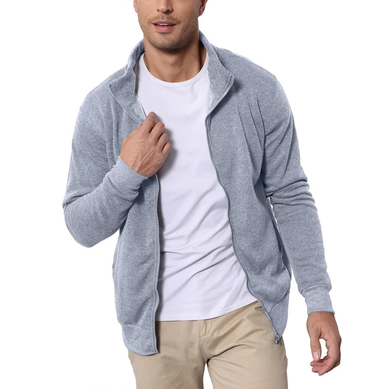 Men's Zip Pullover Sweat Jacket