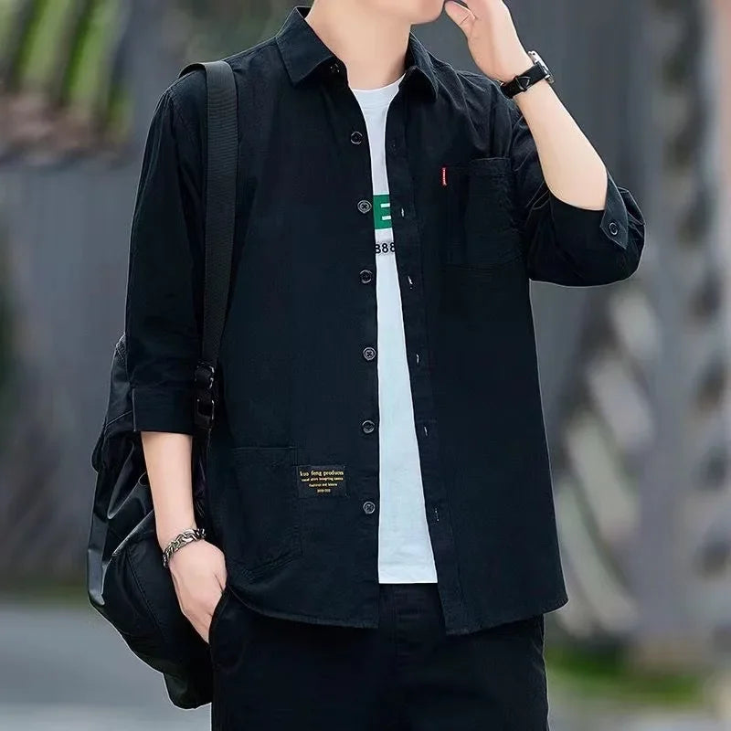 Men's Summer Short-Sleeve Shirt