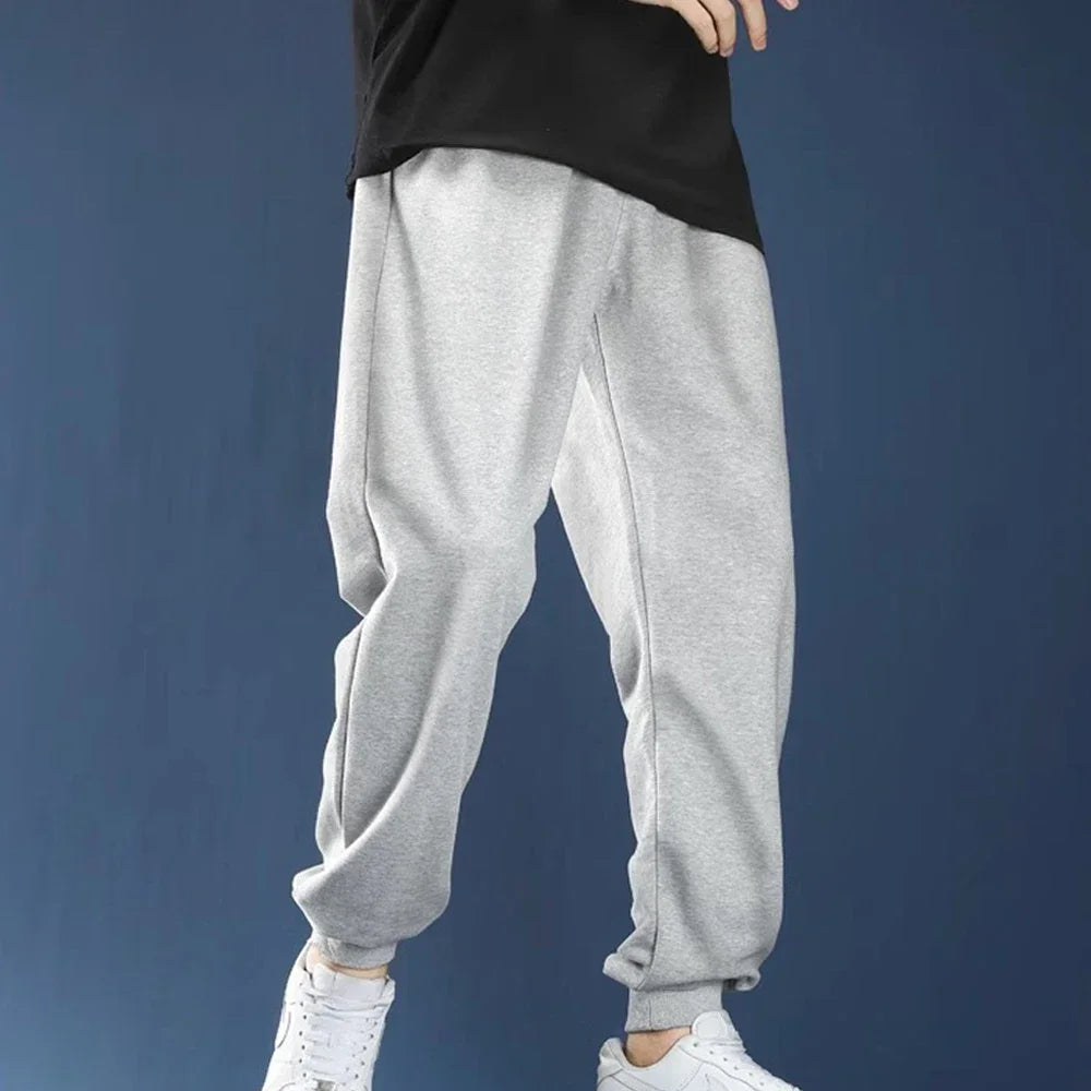 Men’s Fleece-Lined Jogger Sweatpants – Autumn/Winter