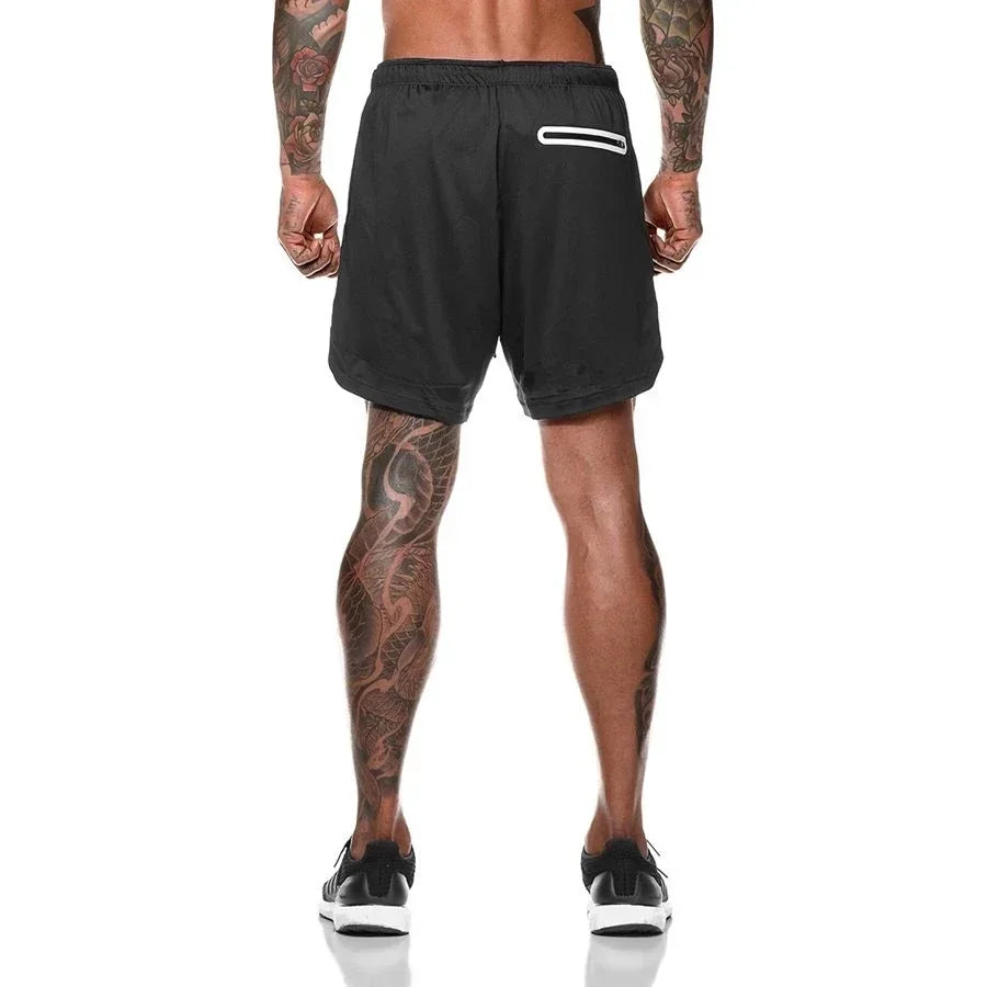 Men’s 2-in-1 Fitness Shorts