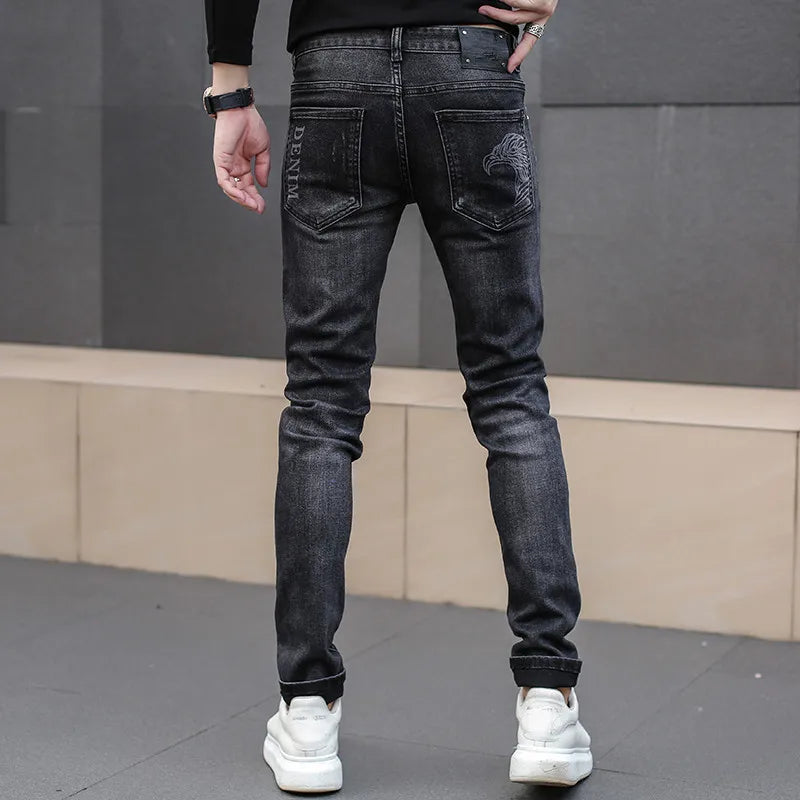 Men’s Slim Black Jeans