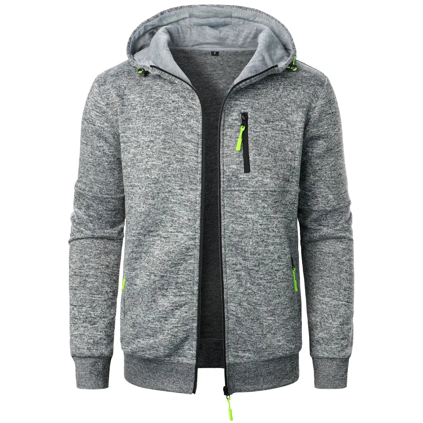 Men's Sports Hooded Sweatshirt Jacket