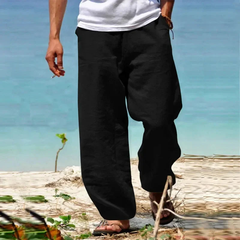 Men’s Linen Beach Pants