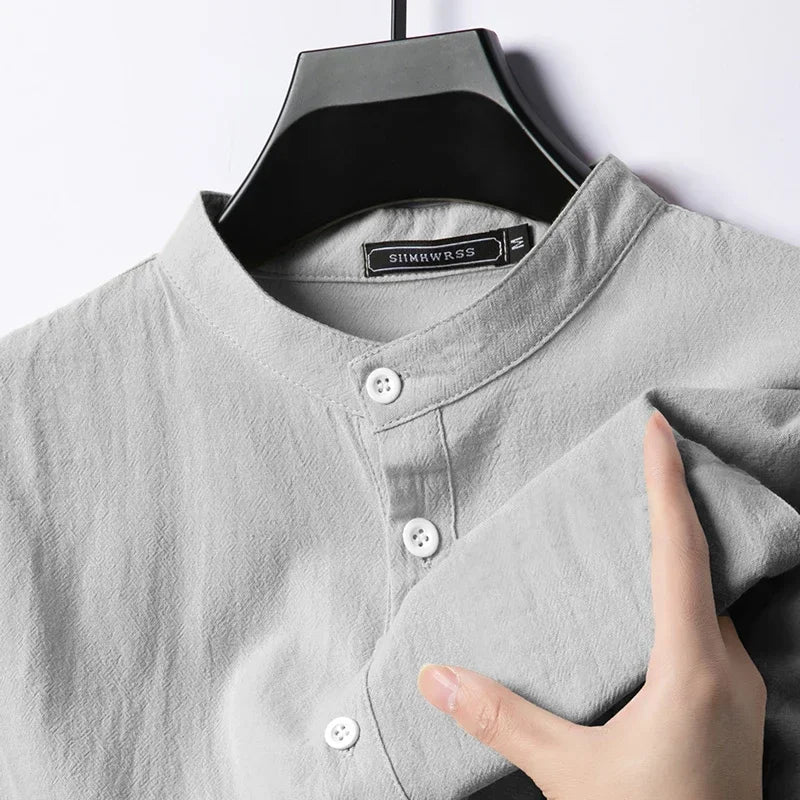 Men’s Linen Cotton Shirt